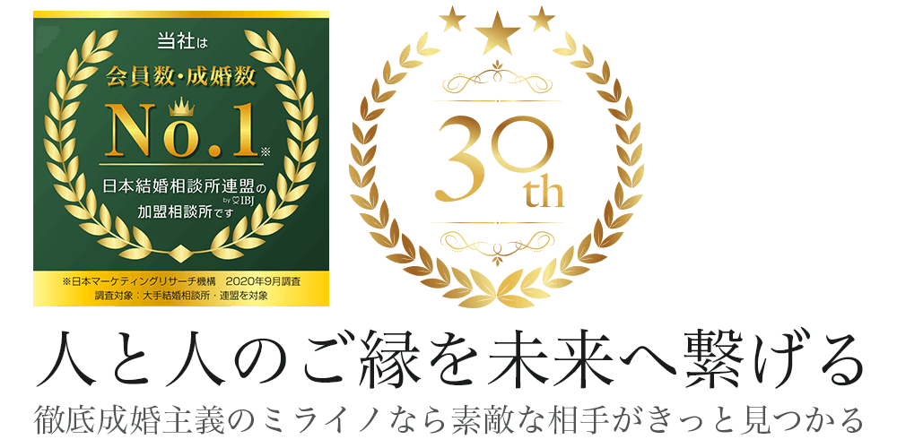 結婚相談所ミライノ サンマリエ姫路 姫路 神戸の婚活サポートお任せ下さい