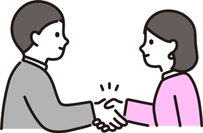 少人数体制サポートのイメージ